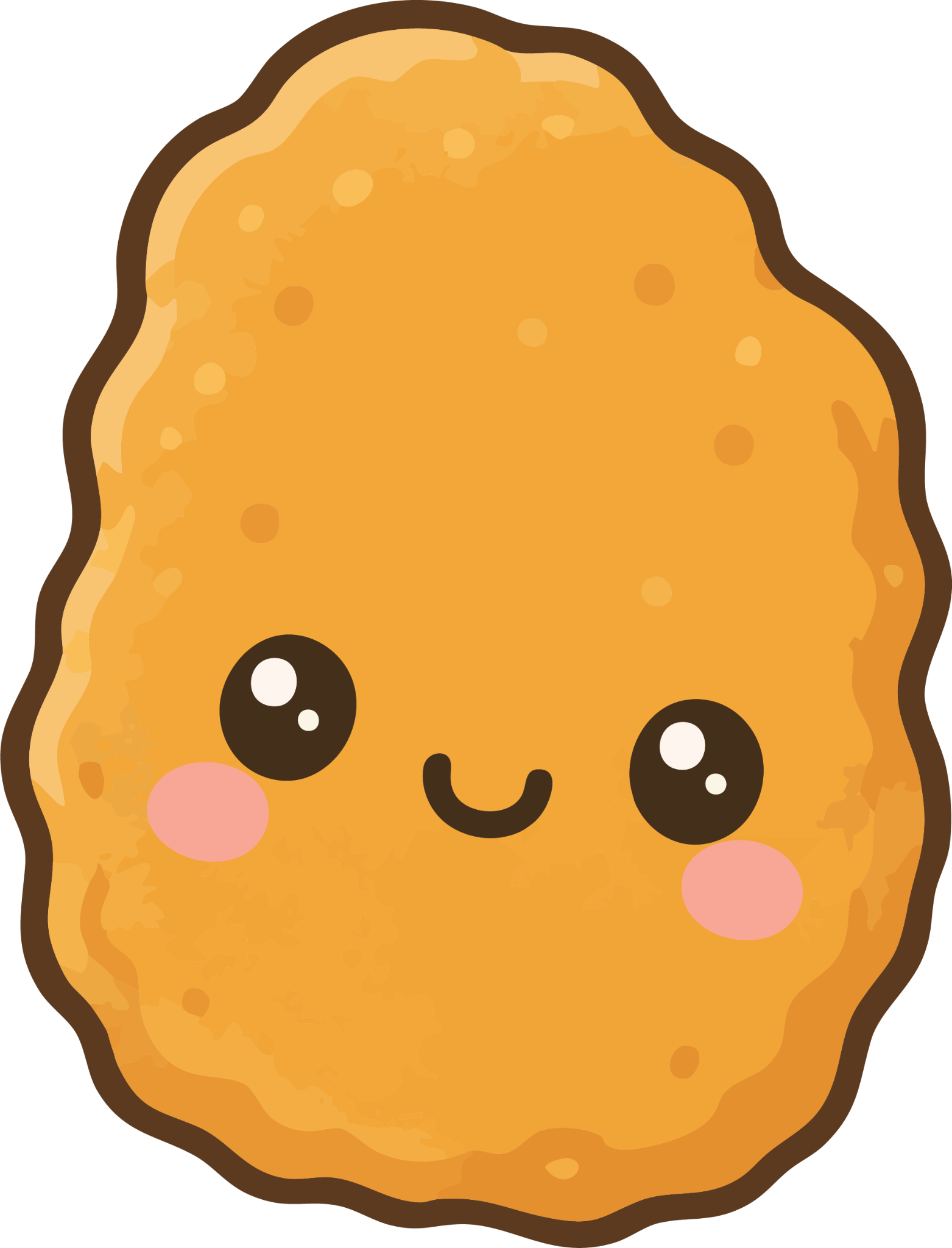 Nuggie the nugget character